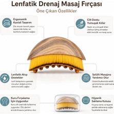 Shopwave Kutulu Lenf Drenaj Yüz Boyun Masaj - Çok Amaçlı Fırça Leopar Desenli (5047)