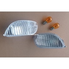 Gözpar Oto Focus Mk1 Ön Tampon Sinyali Beyaz Şeffaf Sol-Sağ Takım 1998-