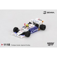 Mını Gt Mini Gt Toleman TG184 #19 Ayrton Senna 1984 Monaco Grand Prix 2nd Place 1118