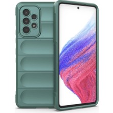Magicool Samsung Galaxy A53 5g Kılıf Optimum Silikon - Koyu Yeşil