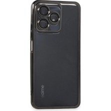 Magicool Realme C53 Kılıf Razer Lensli Silikon - Siyah