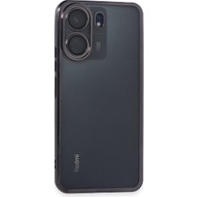 Magicool Xiaomi Redmi 13C Kılıf Razer Lensli Silikon - Mor
