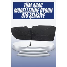 Hace Bazaar Oto Ön Cam Güneşliği Otomatik Katlanabilir Gölgelik Oto Cam Şemsiye