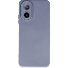 Royaleks Oppo A38 Kılıf Nano Içi Kadife Silikon - Gri