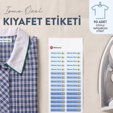 Mühürce Kıyafet Isim Etiketi Isme Özel Ütü Ile Yapışan Dikişsiz 90 Adet (45X10 Mm) Traktör
