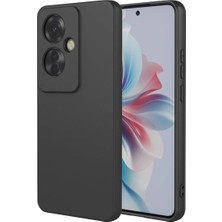 Royaleks Oppo Reno 11F Kılıf First Silikon - Siyah
