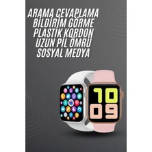 Hace Bazaar Yeni Model Akıllı Saat Dokunmatik Ekran Unisex Amoled Ekran 44 mm