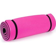 16MM Çift Taraflı Pembe- Siyah Pilates Matı Pilates Minderi 180CMX60CM X1,6cm Siyah-Pembe