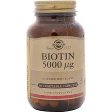 Biotin 5000 Mcg 50 Kapsül