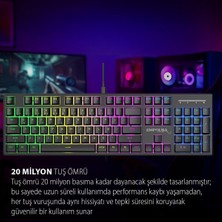 IKG-440T Mavi Switch Mekanik Klavye Rgb 16 Efekt | 104 Tuş Kablolu Anti-Ghosting Windows/mac Uyumlu