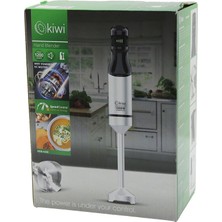 Kiwi KHB-4438 Çubuk El Blender 1200W Değişken Hız Kontrol Düğmesi Güçlü Dc Motor Çelik