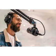 Rode Podmic Dynamic Broadcast Mikrofon Boom Kol Paketi Streameye Boomarm1 27 Inç Alüminyum Kol ve