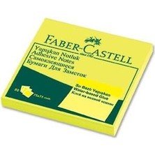 5089565434 Yapışkan Notluk 75 x 75MM, Fosforlu Sarı