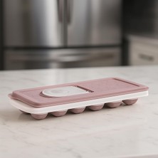 Hobby Life Yummy Silikon Buz Kalıbı – Sızdırmaz Kapak, Esnek Taban, Pratik Buz Hazırlama (Pem