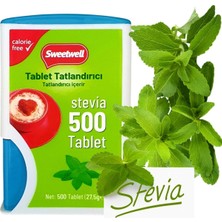 Stevia Tablet Tatlandırıcı 500 Tablet Sıfır Kalori