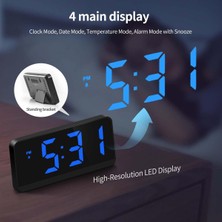 Yatak Odaları Için Elektrikli Dijital Çalar Saat, Yatak Odası Için LED Küçük Dijital Saat, �