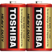 İlk El Grup Toshiba R14KG Orta Pil 2'li