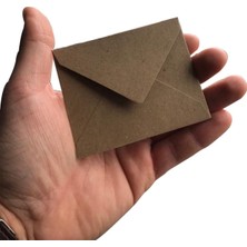 Kraft Zarf 10'lu Paket - Mini Kraft Zarf 6320101254102