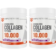 Hydrolyzed Collagen Peptides (Hidrolize Kolajen Peptitleri) | Type I-Iı-Iıı | Yüksek Biyoyararlanı