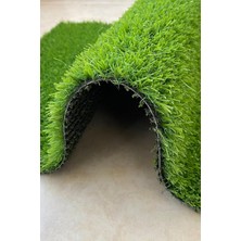 Grass Dekoratif Suni Çim Halı Balkon Bahçe Teras Iç Dış Mekan Yeşil Yapay Çim Halı 20 mm Y