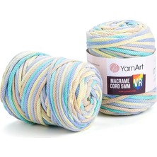 El Örgü Ipi Macrame Cord 5 mm Vr, 924, 2X500 gr