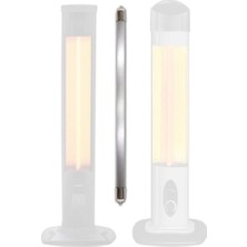53CM Dikey Soba Camı Ampül CAM+2000W Rezistans Tam Set Kule Tip Infrared Isıtıcı Için Orjinal
