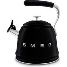 CKLW2001BL 50's Style Retro Siyah Islık Kettle Çaydanlık 2.3 L (Ithalatçı Garantili)
