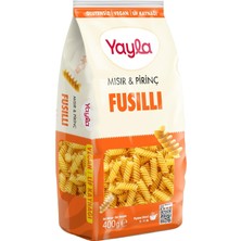 Glutensiz Zenginleştirilmiş Mısır Pirinç Fusıllı Dik 400 gr