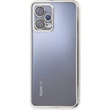 Eco Port Xiaomi Redmi Note 12 Pro 5g Kılıf Razer Lensli Silikon - Gümüş - Gümüş