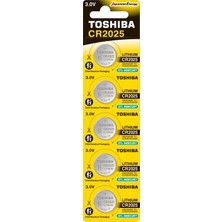İlk El Grup Toshiba Cr 2025 Lithium 5'li Pil