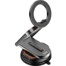 TCH02 Güçlü Vakumlu 360 Derece Ayarlanabilir Cam Torpido Ön Panel Uyumlu Manyetik Araç Telefon