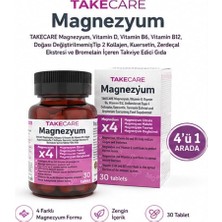 4xmagnezyum, D Vitamini, Vitamin B6 ve B12, Doğası Değiştirilmemiş Tip 2 Kollajen, Kuersetin, Z
