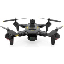 Drones CX023 Çarpışma Önleyici Sensörlü Kameralı Smart Drone Siyah