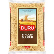 Iri Pilavlık Bulgur 2000G – Doğal Taş Değirmende Üretilmiş, Lif ve Protein Kaynağı, Dolma