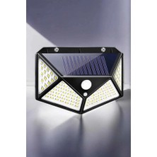 Techora Sale Güneş Enerjili Bahçe Aydınlatma Lambası Solar 100 LED Lamba