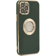 Eco Port Apple Iphone 12 Pro Max Kılıf Store Silikon - Yeşil - Yeşil