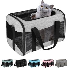 Kedi Taşıma Çantası - Evcil Hayvan Taşıyıcı Havayolu Onaylı, Korunabilir ve Nefes Alabilir