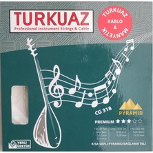 CG318 Pyramid Kısa Sap Bağlama Teli Ipekli Bam 018 Set