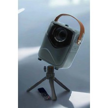 Techora Sale Taşınabilir Android Projeksiyon Wifi Destekli 4K Multimedia Tabanlı Ev ve Ofis Tipi