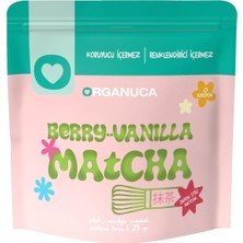 Çilek ve Vanilya Aromalı Matcha Tozu 25 G - Berry-Vanilla Matcha