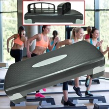Dayanıklı Iki Kademeli Ev Için Uygun Ayarlanabilir Fitness Step Tahtası Karışık Çok Renkliş
