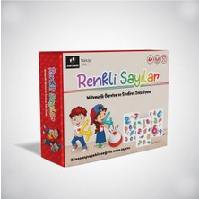 Renkli Sayılar (Aile Kutu Oyunu - Matematik - Toplama - Çarpma - Bölme - Çıkarma - Oyuncak - Ai