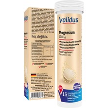 Magnesium Complex Bisglycinate Taurat Malat 15 Effervescent Tablet