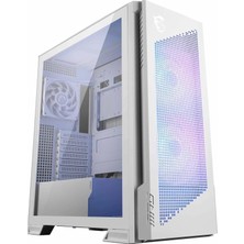 Mpg Velox 300R Aırflow Pz Whıte Temperli Cam 2 x 120MM Argb 1xx 120 mm Fan E-Atx Gaming Bilgisayar K