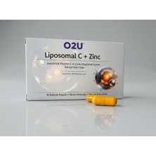 C Vitamini Lipozomal + Çinko Bisglisinat (Şelatlı) 30 Kapsül | Bağışıklık ve Antioksidan De