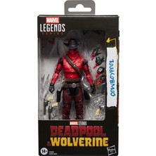 Legends Serisi Cowboypool, Marvel Studios'un Deadpool & Wolverine Film Koleksiyonluk 15,5 cm Aksiyon