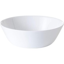Çorba Kasesi, 15 Cm, 6 Adet Set, Beyaz, Temperli Opal Cam
