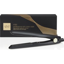 Ghd Mini Ince Plakalı Saç Düzleştirici, Siyah | Kısa ve Saçak Saç Modelleri Üzerinde Hassas Şekillendirme, Parlak Yüzey, Seyahate Hızlı Rötuş Yapmak Için Kompakt Format