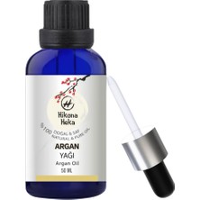 Argan Yağı (Argan Oil) SERTIFIKALI%100 Saf ve Doğal Soğuk Sıkım 50 ml