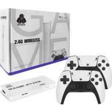 İlk El Grup Yeni Nesil 3D 4K 2000 Oyunlu Game Stick Oyun Konsolu Çift Konsol
